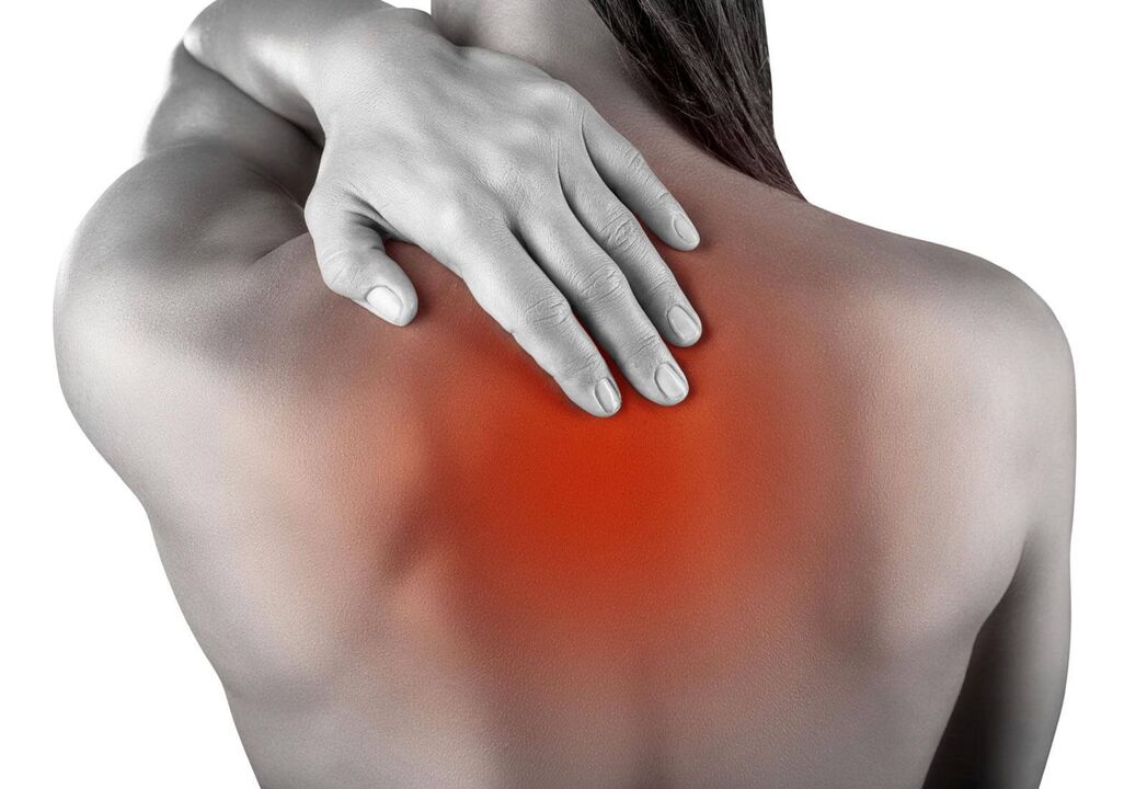 Pijn met cervicale osteochondrose